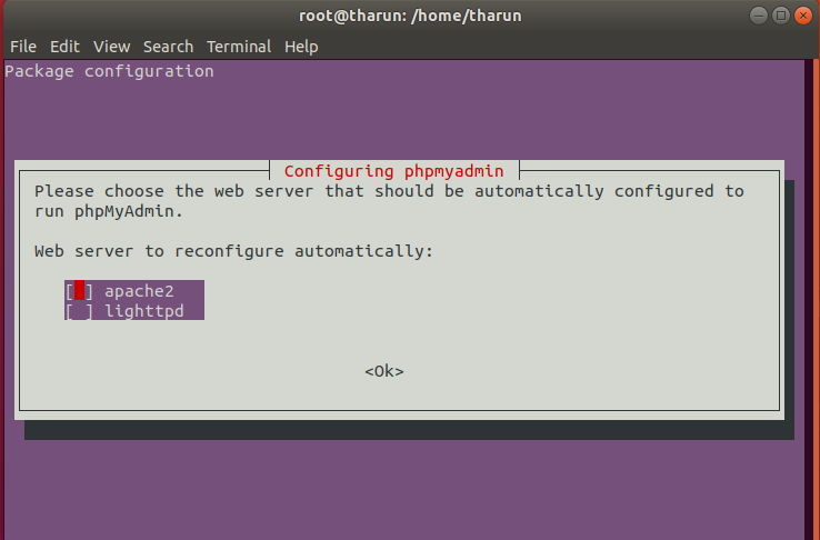 phpmyadmin
