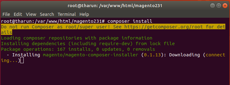 composerinstall